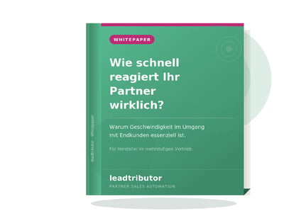Whitepaper Speed-to-Lead im indirekten Vertrieb